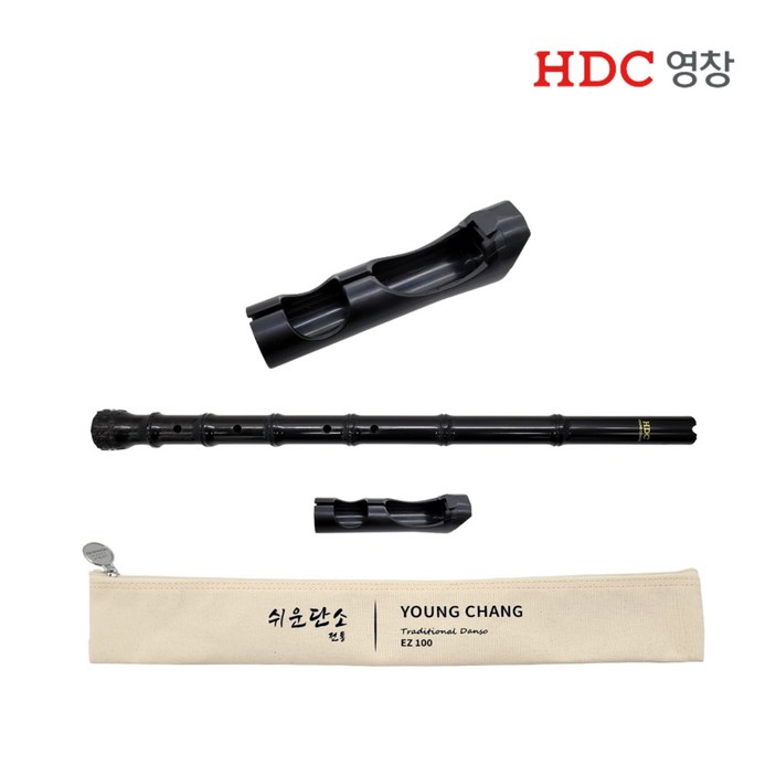 영창 2025년형 이지단소 EZ100 불기쉬운 보조기구포함 리코더타입단소 초등학생 교육용