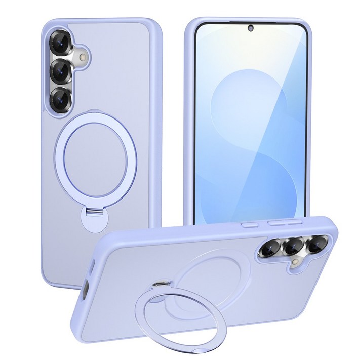 삼성 갤럭시 S24 S25 S26 플러스 울트라 엣지 맥세이프 자기흡착 군사급 360회전링 케이스