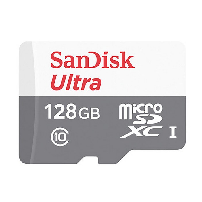 샌디스크 마이크로 SD카드 64GB 128GB 외장메모리 블랙박스 카메라, 128GB