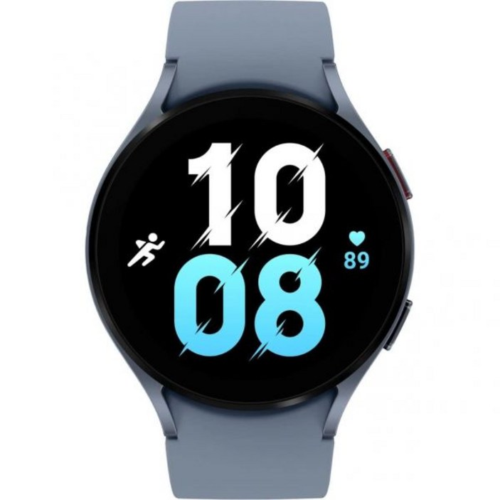 삼성 갤럭시 워치 5 (44mm, WIFI + 4G LTE) 1.4인치 슈퍼 아몰레드 스마트워치 GPS 블루투스, 어드밴스드 슬립 코칭, 생체 활성 센서, 방수 R915U (빠
