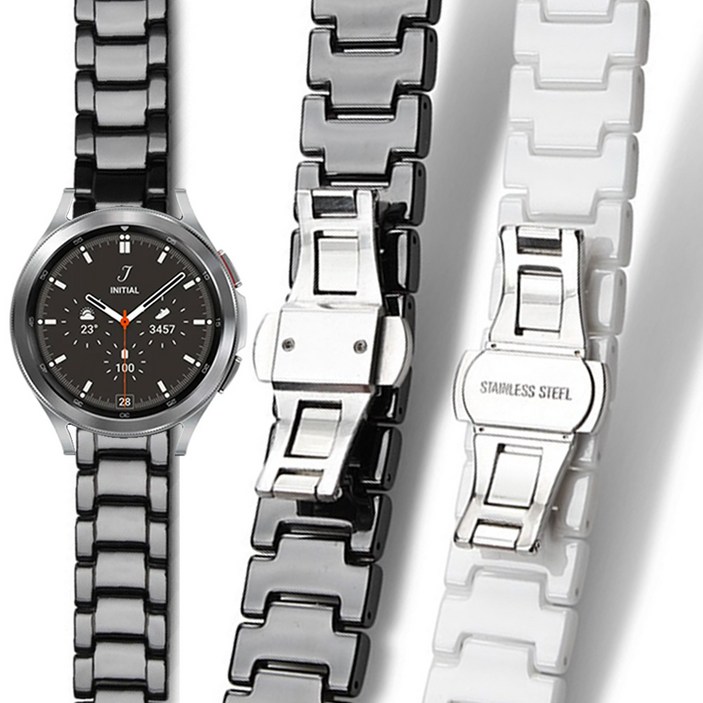 갤럭시워치4클래식46mm 세라믹밴드 메탈 스트랩 호환줄