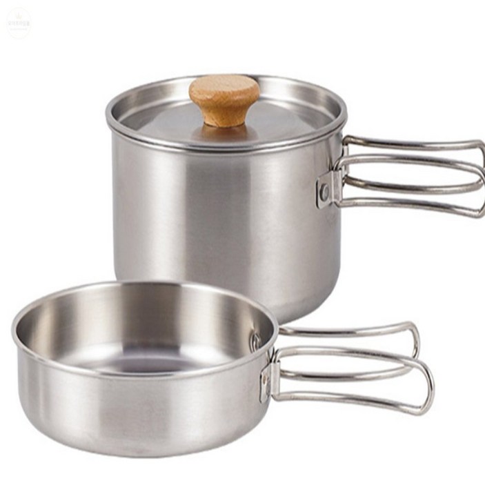 모아프라임 캠핑 스텐 코펠 세트 스텐레스냄비