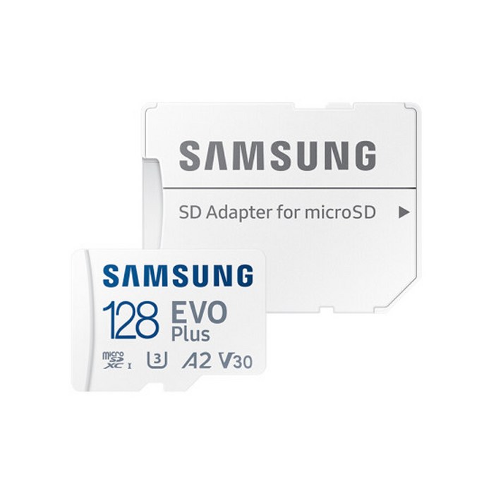 공식인증 정품 삼성전자 마이크로SD카드 EVO PLUS 128GB MBMC128SAKR 메모리카드 공식인증 정품 삼성전자 마이크로SD카드 EVO PLUS 128GB MBMC128SAKR 메모리카드