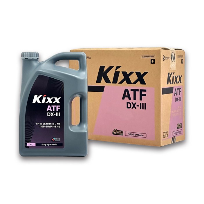 KIXX ATF DX-III 4L 오토미션오일 미션오일