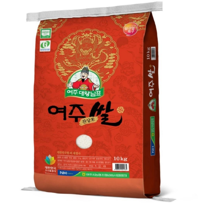 2024년산당일도정 농협양곡 대왕님표 여주쌀 진상미, 10kg, 1개