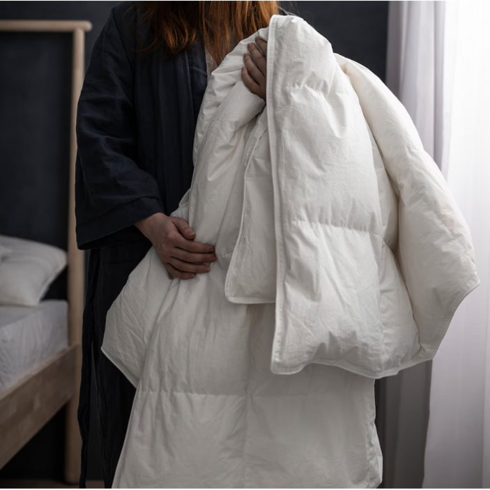 이케아 FJALLARNIKA 피엘라르니카 이불, 매우 따뜻한 오리털이불솜 200x230cm 더블/ 퀸 104.592.86
