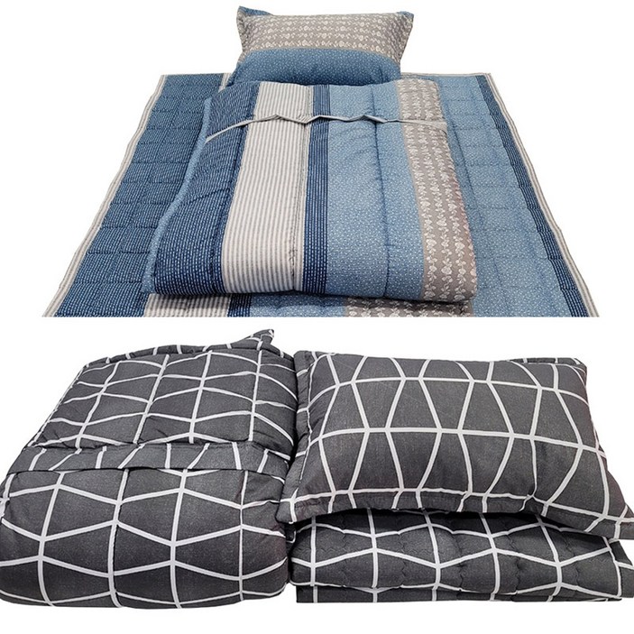 1인용 이불 풀세트 차렵이불+카페트+베개커버+베개솜(4종풀세트)