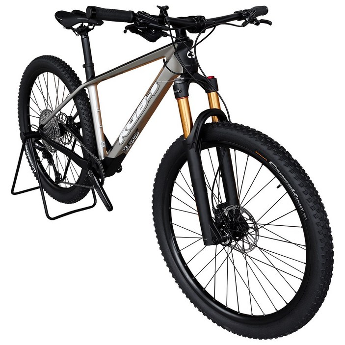 지멘스자전거조립비지원풀카본 MTB자전거 27.5인치 SHIMANO DEORE 12단 유압디스크 KGBS 산악자전거, 1개, 180cm, 미조립공구없음옵시디언골드