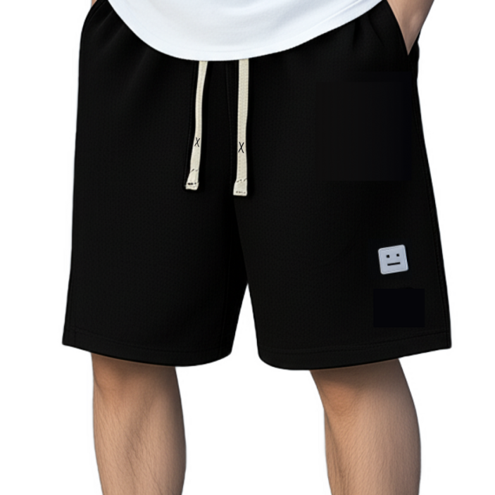 2XL6XL 비크네 빅사이즈 와플 와이드 반바지