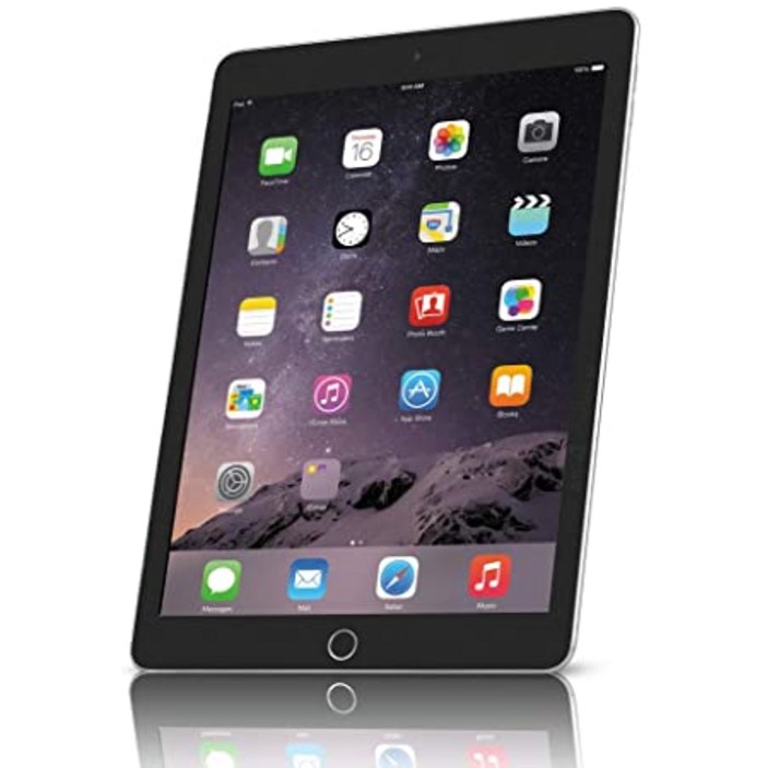 Apple iPad Air 2, 128 GB, Space Gray, (Renewed)