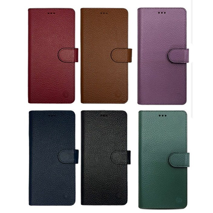 갤럭시노트20울트라 5G 레이 천연가죽 카드 지갑 다이어리 케이스