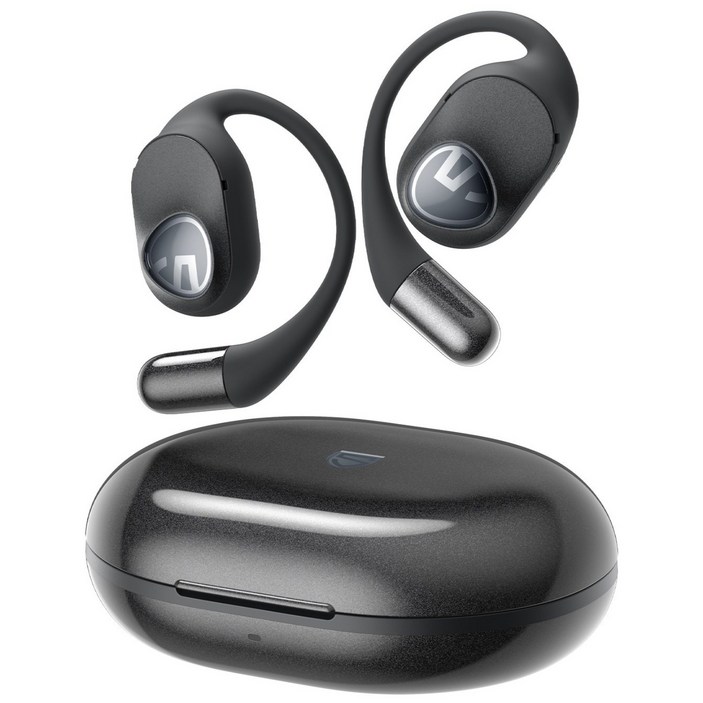 사운드피츠 고프리2 귀걸이형 오픈핏 무선 블루투스 이어폰 GoFree2, Black, GoFree 2