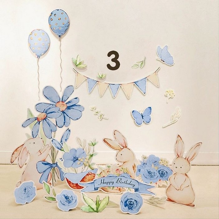 생일파티 포토존 돌상 칠순 풍선세트 커튼배경 홈파티