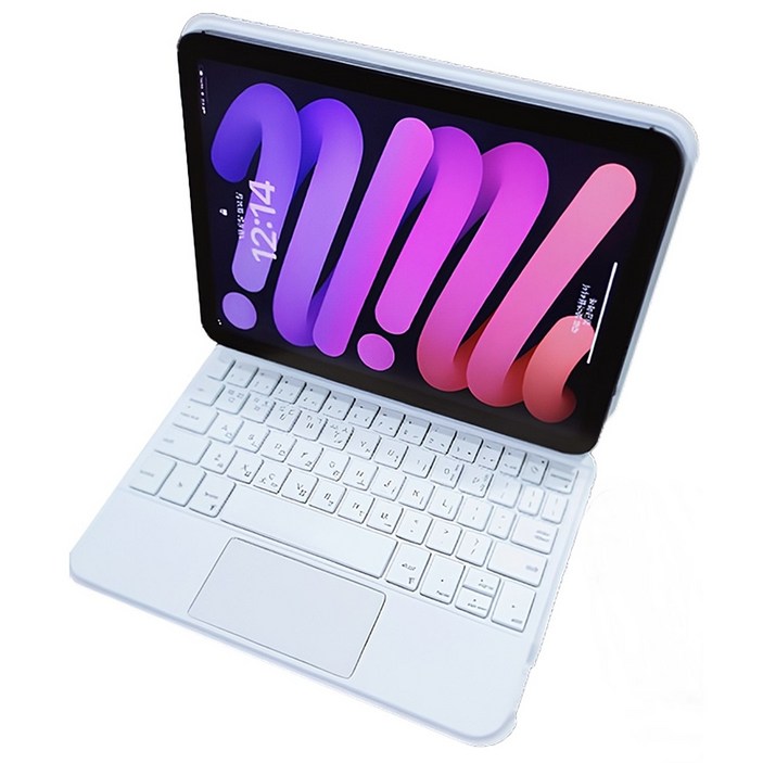 eABANG 아이패드 호환 미니6 미니7 A17pro 한글 매직키보드