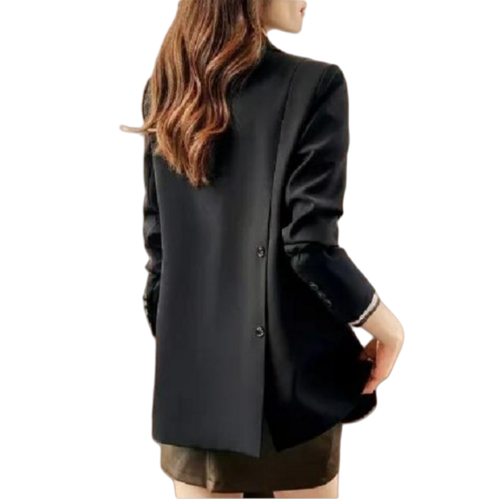 여자봄자켓 출근룩 활동성좋은 면접용정장 가벼운자켓 블랙자켓 화이트 오피스룩 가을 시원한