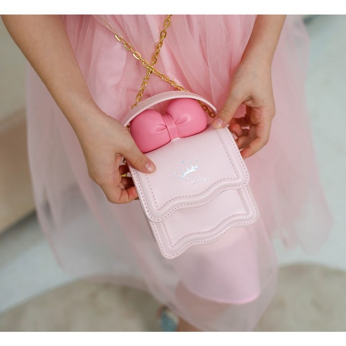 미니레시피 스킨레시피 공주가방세트 유아 어린이 선팩트 립밤 가방세트