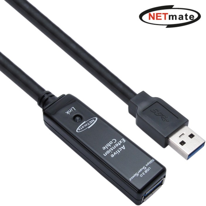강원전자 넷메이트 CBL30210M USB3.0 리피터 10m 전원 아답터 포함, 본상품선택, 10m, 1개 강원전자 넷메이트 CBL30210M USB3.0 리피터 10m 전원 아답터 포함, 본상품선택, 10m, 1개
