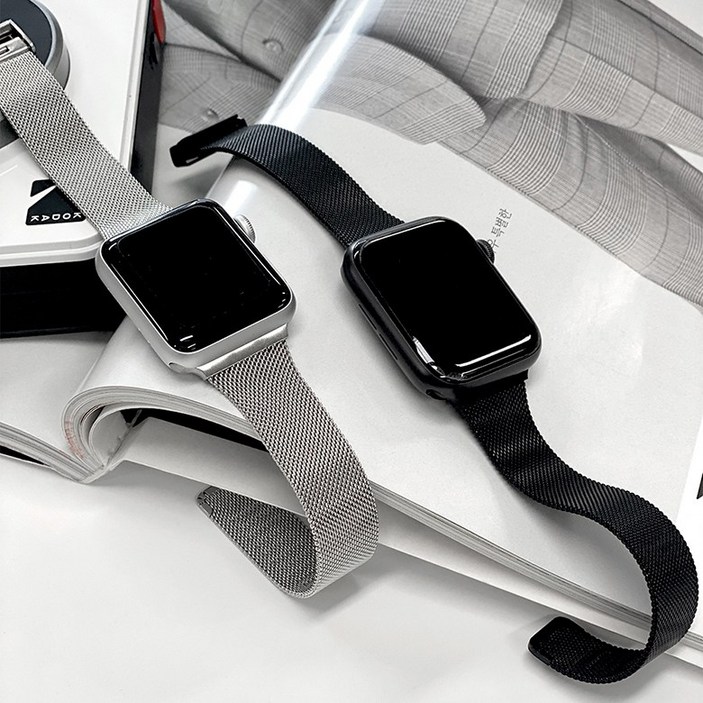 지바 애플 워치 호환 버클형 슬림 밀레니즈 루프 스트랩