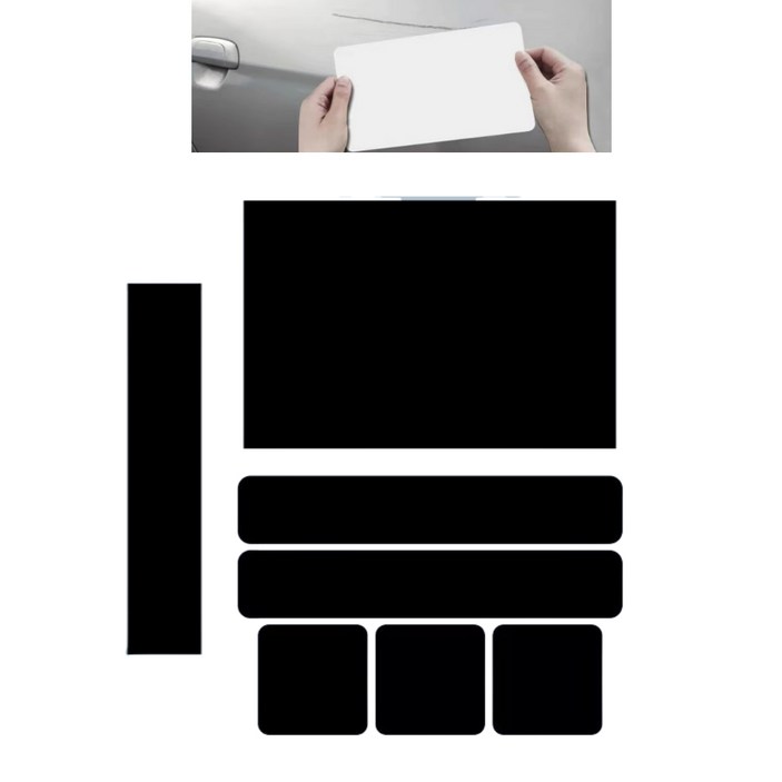 바이유즈 차량용 땜빵스티커 스크래치 커버 스티커