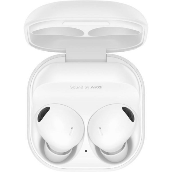 SAMSUNG 삼성 갤럭시 버즈 2 프로 트루 무선 블루투스 이어버드 노이즈 캔슬링 HiFi 사운드 360 오디오 컴포트 핏 인 이어 HD 음성 IPX7 방수 화이트 [미국 버전