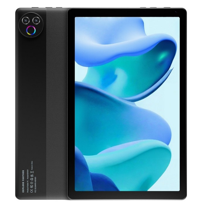 Higrace KB1001 태블릿PC 10.1인치 태블릿 20G64G 안드로이드15, 블랙, 64GB, WiFi