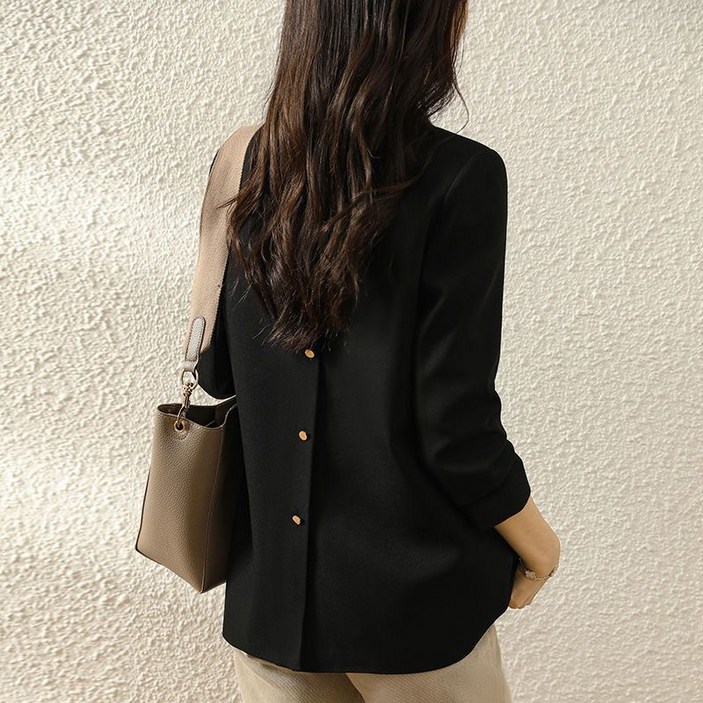 COSYEVNO 정장 코트 여 춘추 상의 신상 캐주얼 무드 슈트