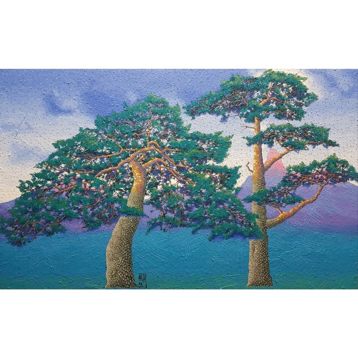 하판덕 소나무 백목지장,서양화가,해바라기 그림 ,추상화 그림 ,현관 복도, 주방 거실 ,인테리어 유화 ,그림 액자,집들이 선물 ,