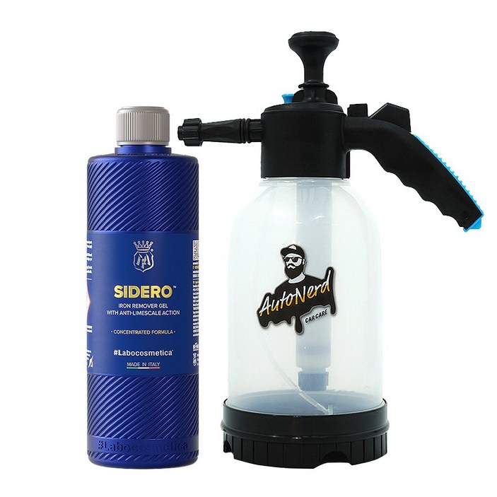 철분제거 완벽세트 라보코스메티카 철분제거제 시데로압축분무기 2L, 1개