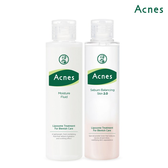 아크네스 세범 밸런싱 스킨 200ml 모이스처 플루이드 150ml