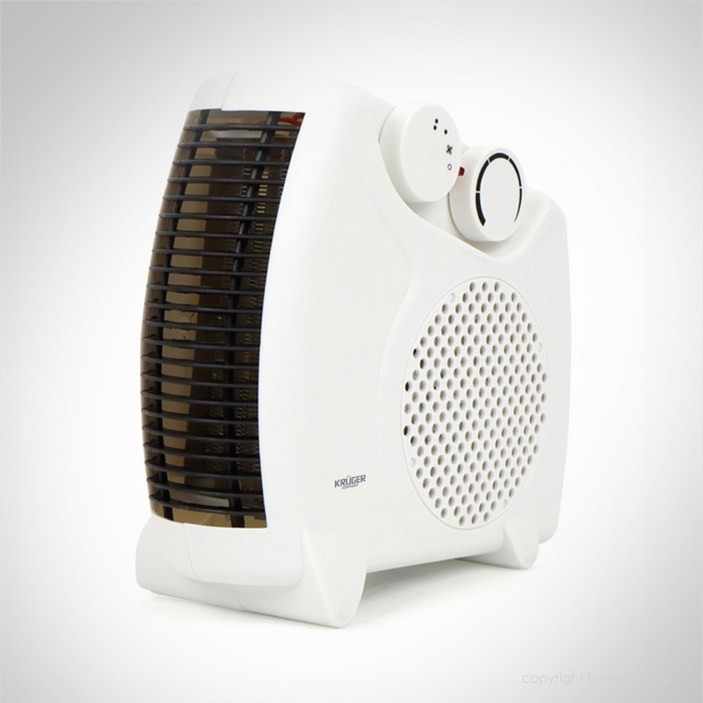 크루거 미니 온풍기 스탠드형 바닥형 겸용, KH03W화이트