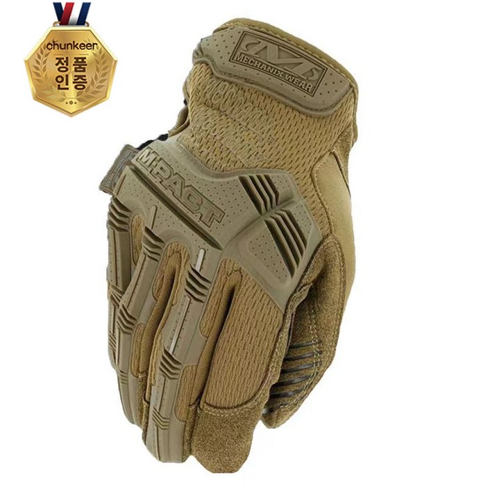rigiu M-pact 내구성 충격흡수 전손가락 메카닉스 전술 장갑 군사 아웃도어 라이딩 오토바이 자전거용 장갑 남녀공용 09131025호 X7P9Q2