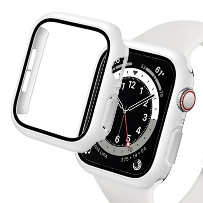 애플워치 전용 2in1 풀커버 강화유리 하드 케이스