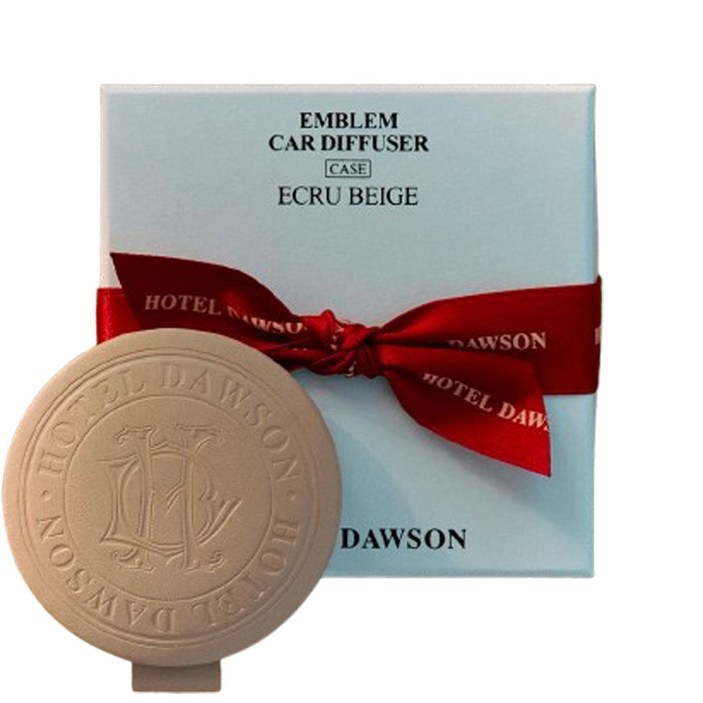 호텔도슨 고급 프리미엄 차량용 방향제 향 3종 택 1, 베이지 케이스 + 자르댕 미드나잇 (아로마틱 우드향), 1개