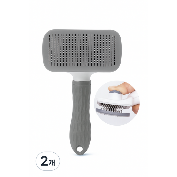 BUCKY 원터치 반려견 브러쉬