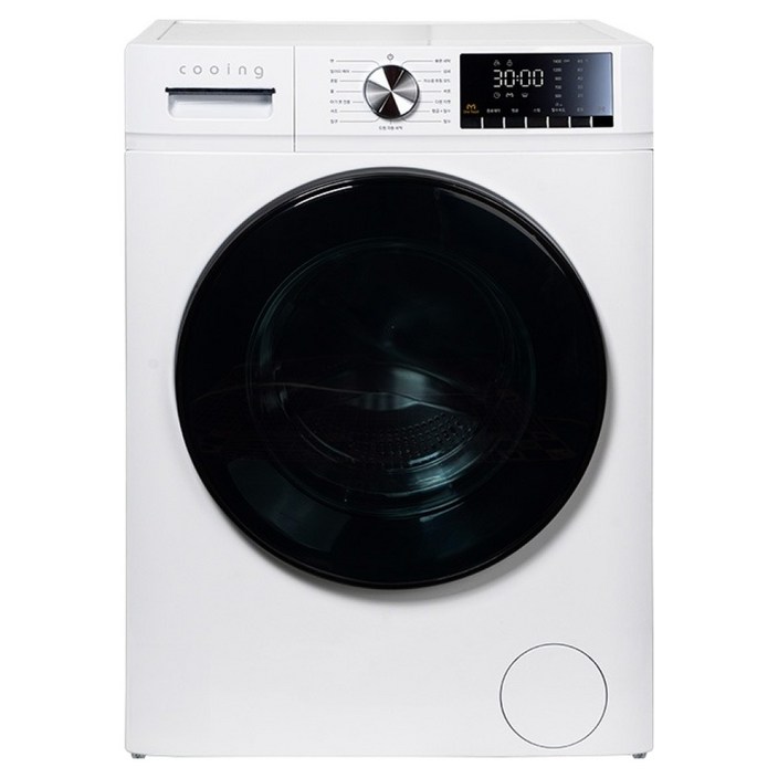 쿠잉전자 1등급 드럼세탁기 10kg 방문설치, 화이트, LDW10W