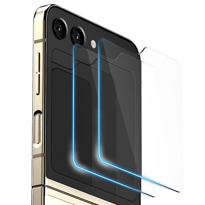 구스페리 강화유리 휴대폰 액정보호필름 2p 세트, 1세트