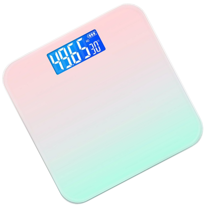 LED 강화유리 정밀 체중계 최대 180Kg, 1개, 오로라, 단일상품