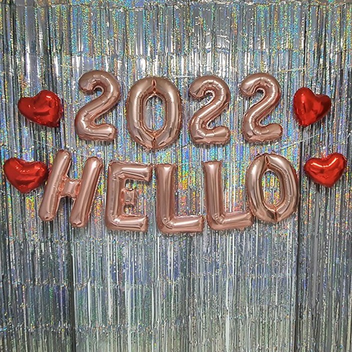 헬로우2022풍선세트 hello2021 파티장식 홈파티 신년파티 숫자풍선 알파벳풍선 헬로우2022풍선세트 hello2021 파티장식 홈파티 신년파티 숫자풍선 알파벳풍선