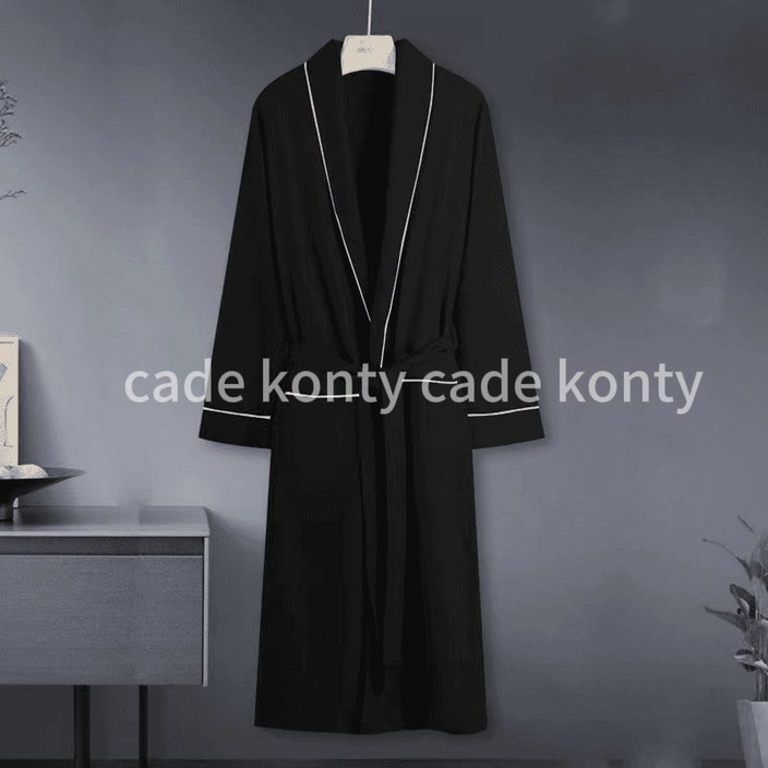 빅사이즈 샤워 목욕 가운 모텔 실내 순면 로브 사계절 실크 호텔 파자마 옷