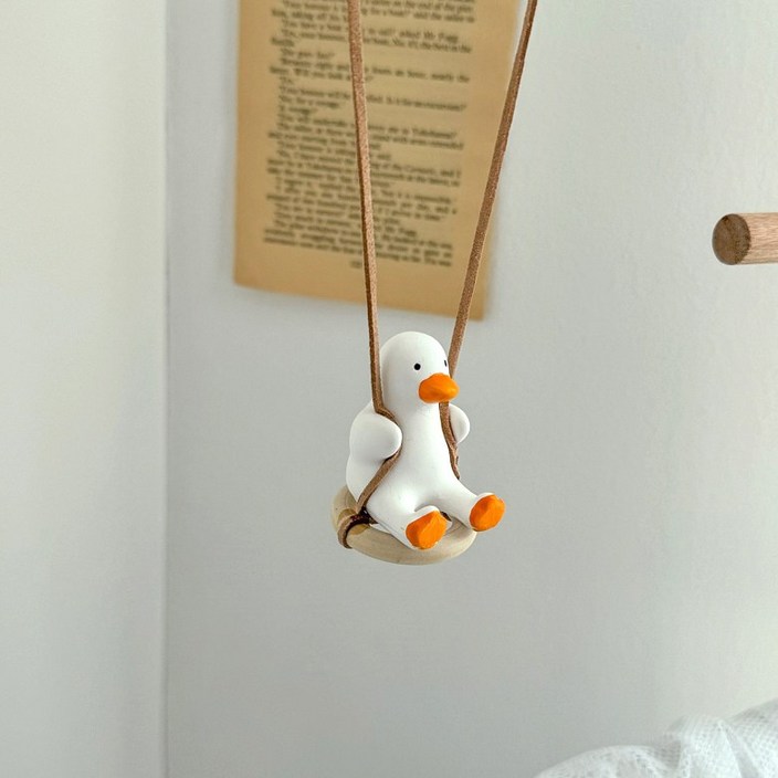 케이트가든 그네 타는 오리 차량용 액세서리