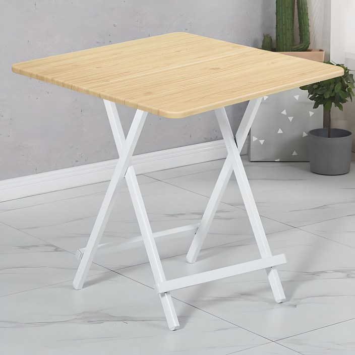 가구느낌 홈 접이식 정사각 테이블