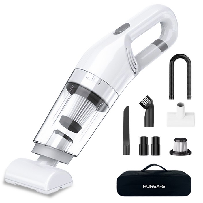 휴렉스S 제트클린 차량용 무선 미니 핸디 청소기