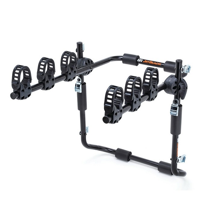 클리어런스 젯블랙 Bike Trunk Rack 차량용 자전거 캐리어 자전거 거치대