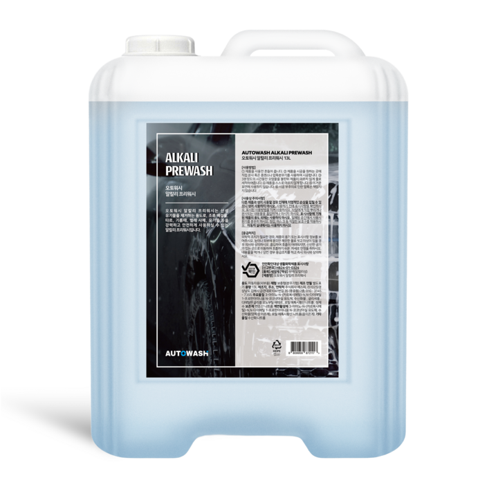 오토워시 알칼리 프리워시 13L 대용량 세차용품 폼세차, 1개, 13L