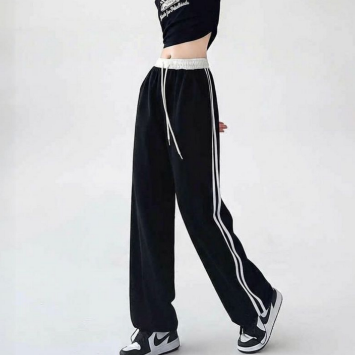 쁘띠엘라 여성 조거 트레이닝 밴딩 팬츠 기장선택