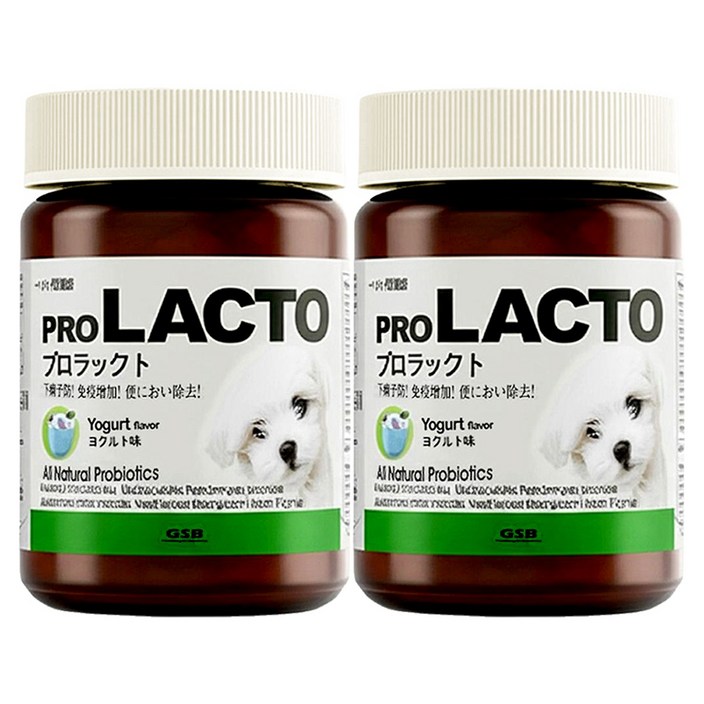 프로락토 강아지 고양이 특허 유산균 요구르트맛 120g