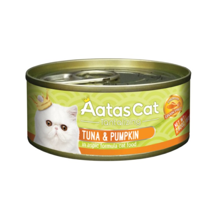 아타스캣 오리지널 참치맛 80g 고양이캔 주식 습식 간식 10종 선택