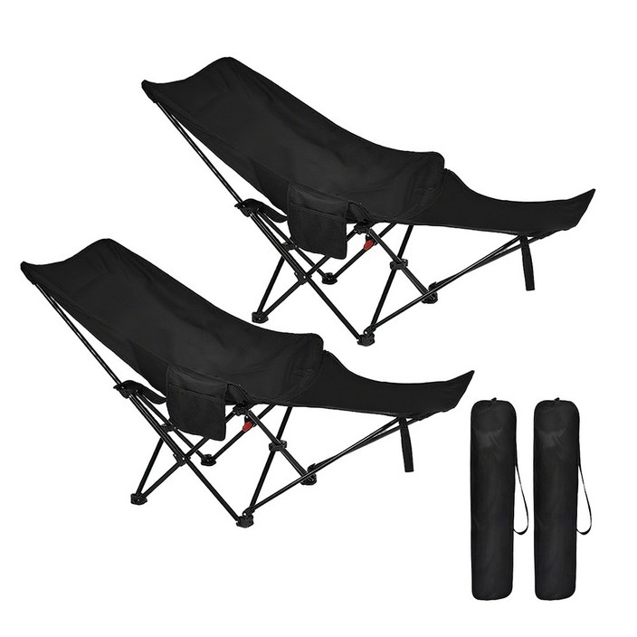 오늘특가Frokom 경량 접이식 캠핑의자 11 튼튼한 야외 접이식 4단 각도조절 캠핑의자 발받침 릴렉스 체어