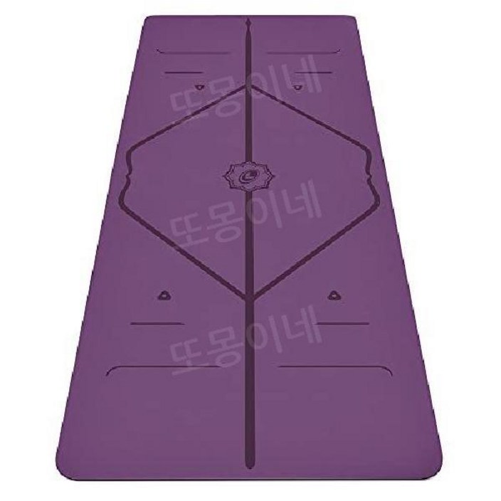 영국 정품 라이폼 천연고무 요가 매트 필라테스 Liforme 홈트매트