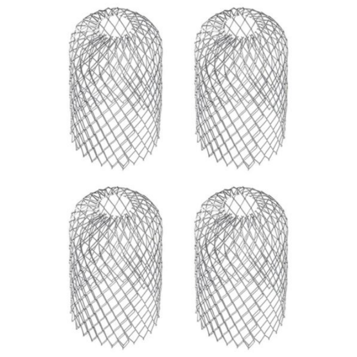 11거터 가드 보호망 다기능 막힘 방지 플라스틱 블랙 리프 우수관 지붕 배수관 낙엽방지 거름망 그물망 트랩필터 낙엽망 스탠철망 11, 1세트